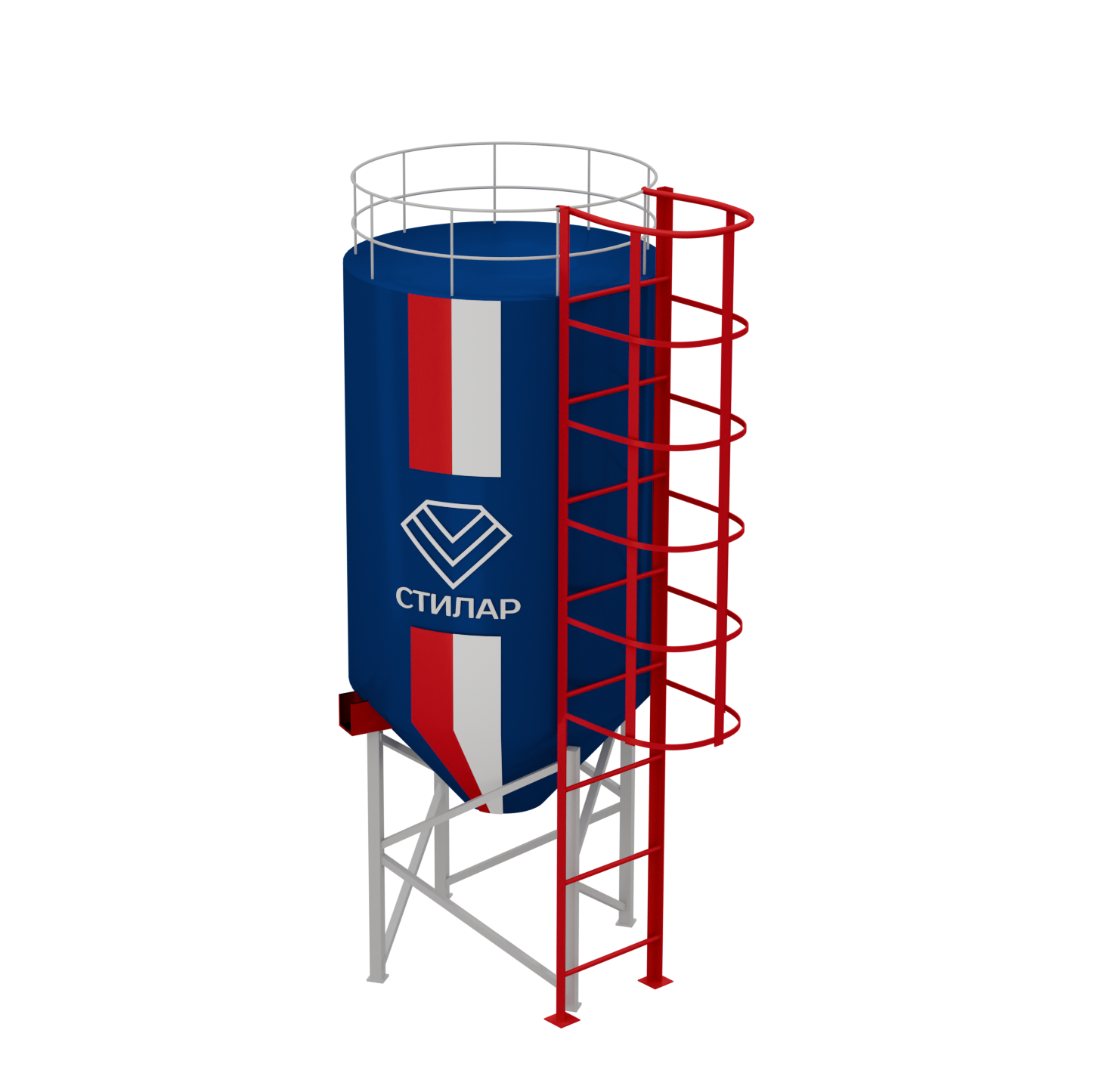 Цельносварный силос для зерна 20 м³ от производителя